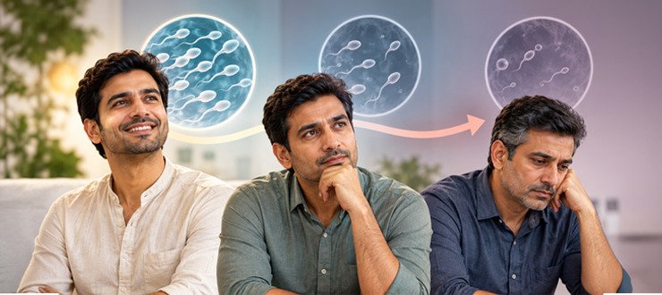 Male Fertility After 35, 40, and 45: What Changes?